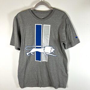 Detroit Lions‎ Nike Men’s Gray NFL Heritage T-Shirt Size Medium Athletic